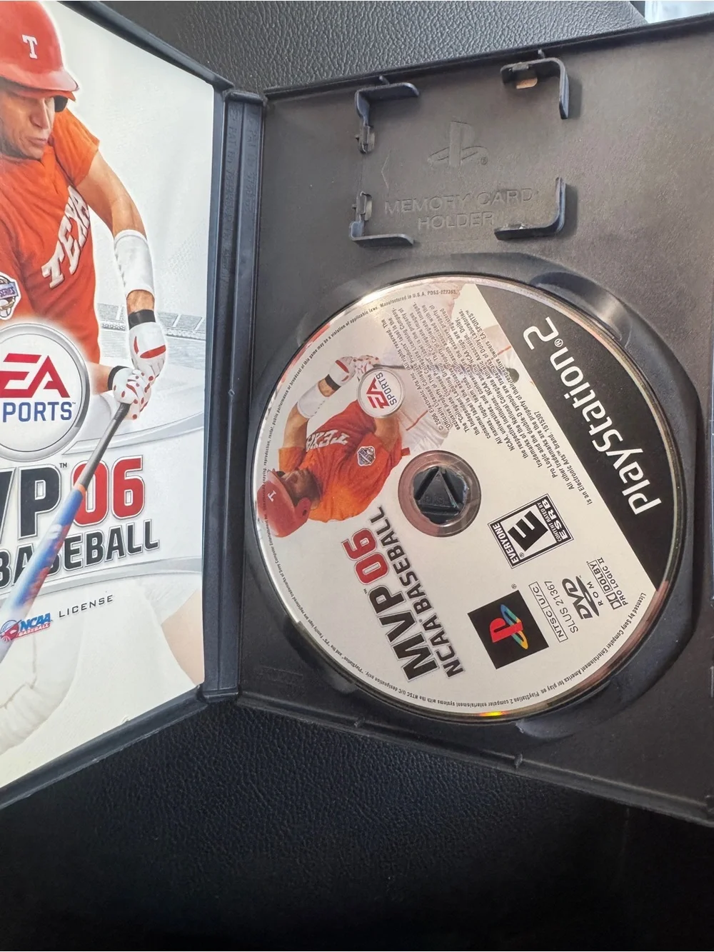 PlayStation 2 video game 'MVP 06 NCAA Baseball' by EA Sports